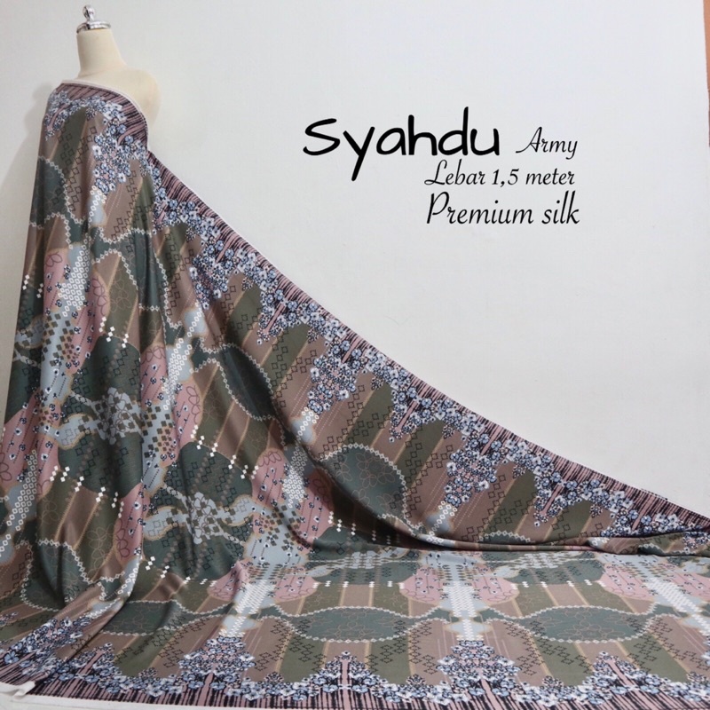 syahdu series bahan premium silk