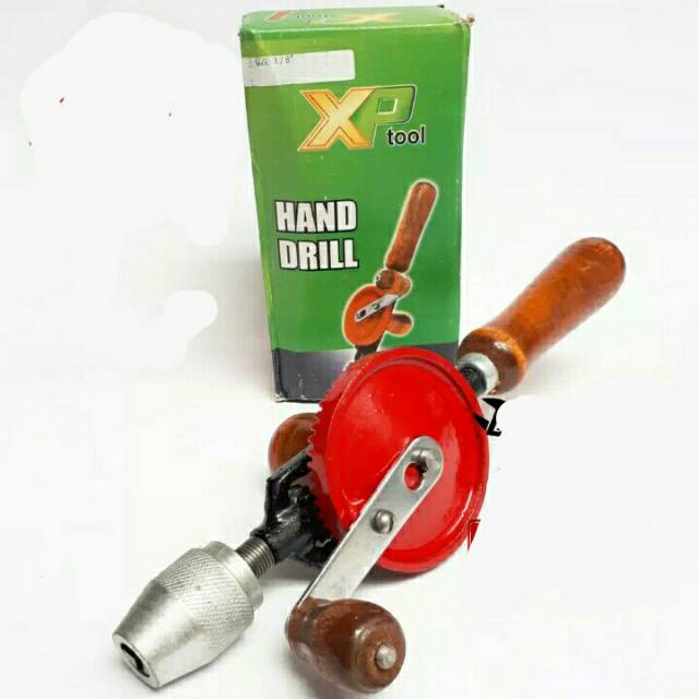 Bor tangan manual Hand drill only 3/8"