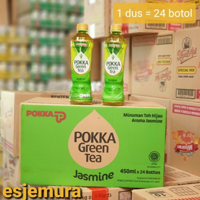 

Pokka Green Tea Jasmine Botol per dus