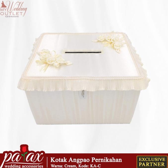 

AKSESORIS PERNIKAHAN KOTAK UANG ANGPAO PERNIKAHAN - NATURAL KREM ( TEMPAT AMPLOP RESEPSI ) PERLENGKAPAN PESTA CRAFT