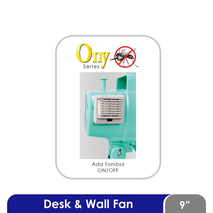 COSMOS kipas Angin Desk Fan 9&quot; 9 DNA ONY - Garansi 1 Tahun