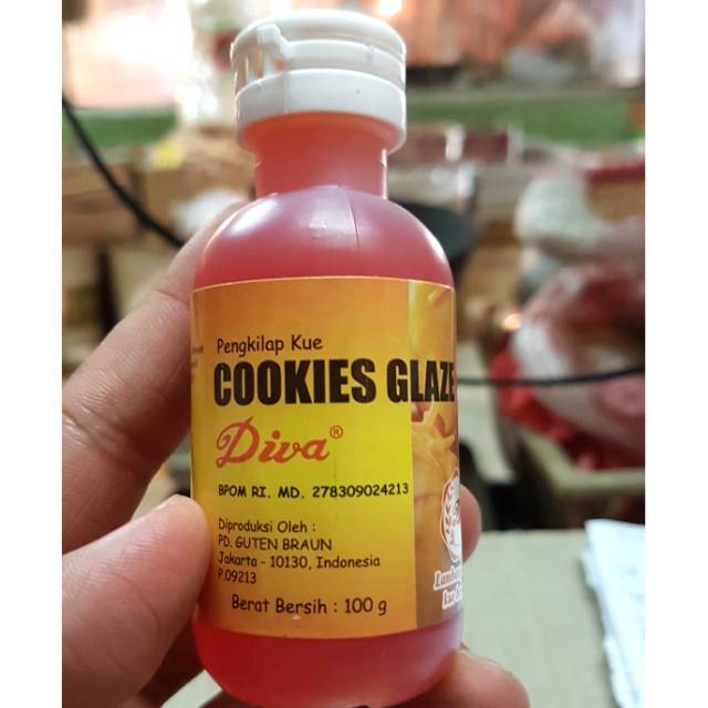 

cookies glaze merk Diva