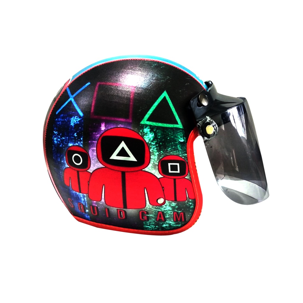 HELM ANAK BOGO JUNIOR USIA 8-12th SNI SQUID GAME