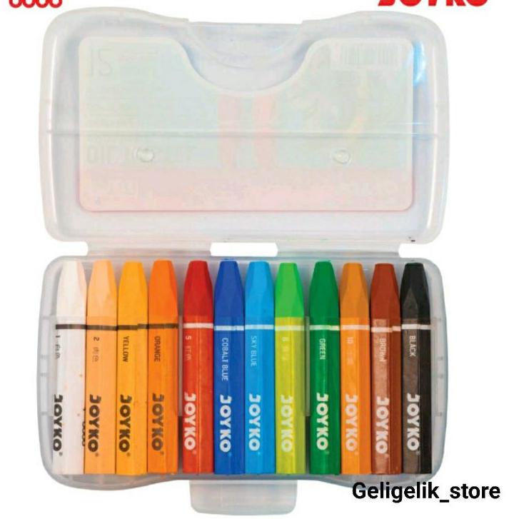 

Pesan cepat--CRAYON TITI JOYKO / KRAYON TITI JOYKO OIL PASTEL 12 WARNA