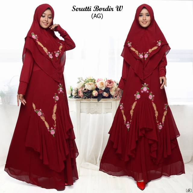 GAMIS SYAR'I SERUTY BORDIR