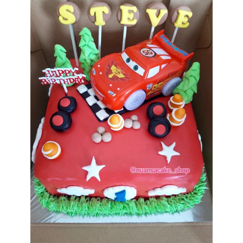 

KUE ULANG TAHUN TEMA CARS