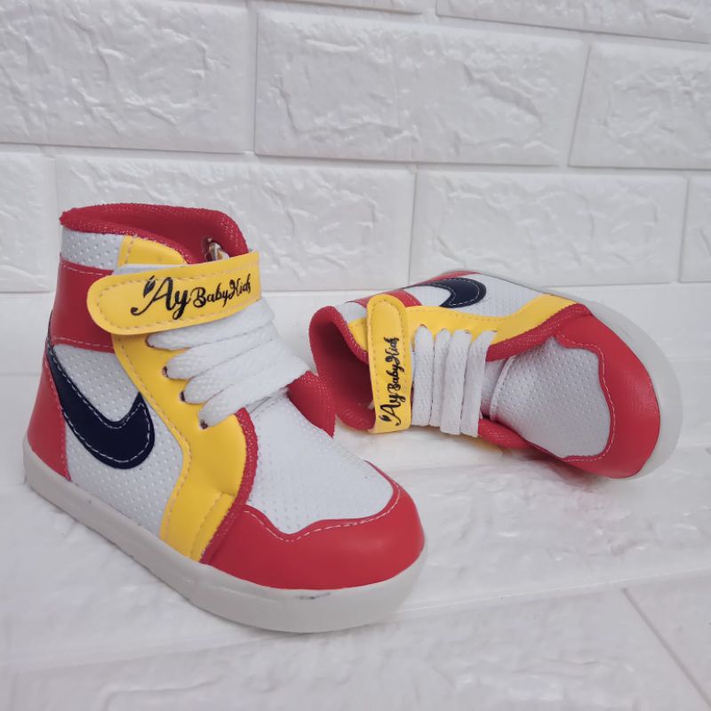 JSA Sepatu anak sneaker JDN sepatu anak kece usia 1-3 Tahun sepatu balita Terbaru