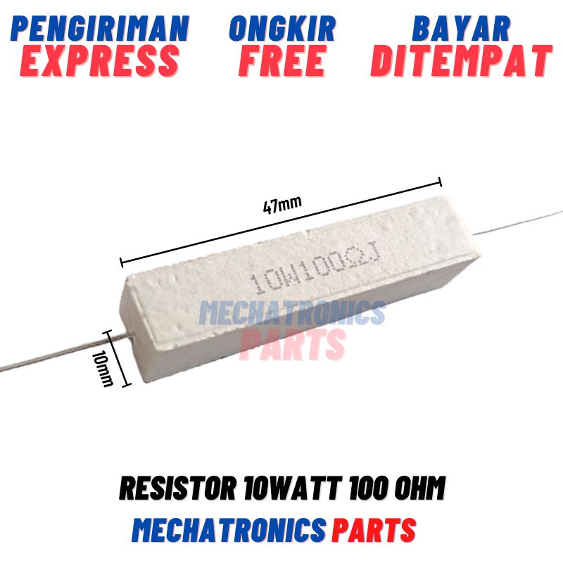 [PAS-9540] RESISTOR 10WATT 100OHM