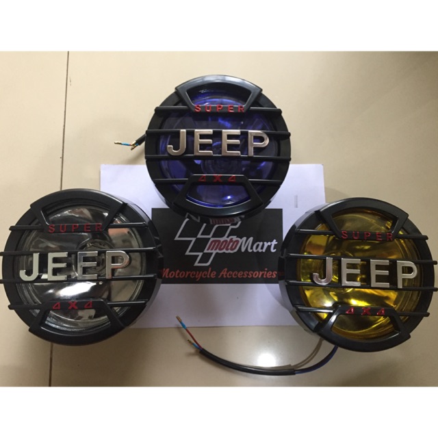 Headlamp custom bulat mode jeep 4x4 lampu depan motor