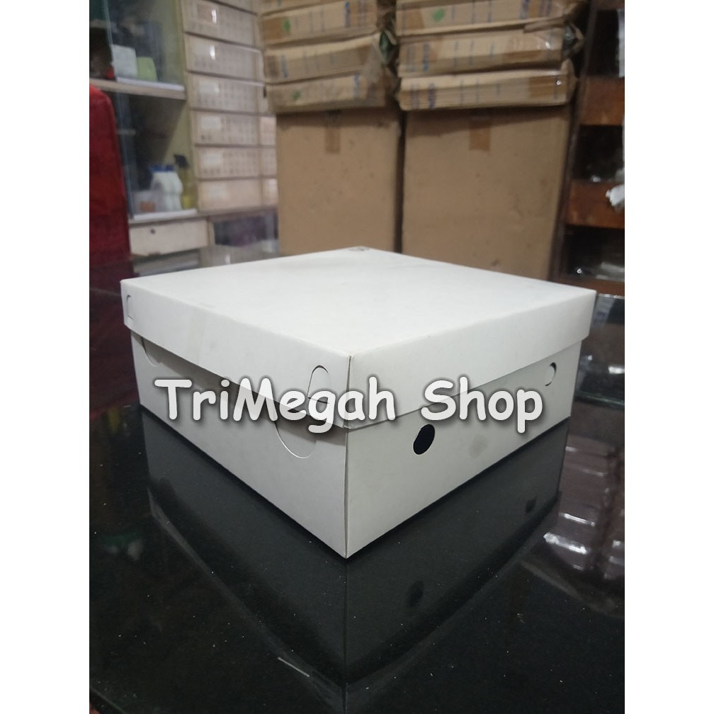 

Kotak/Dus/Box Nasi/Kue/Makanan/Besek Duplex Tebal/Praktis model selip