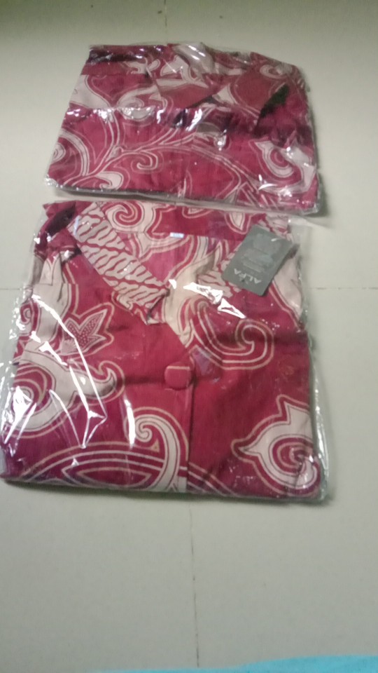 Atasan Batik Dolby Dolbi Dobby Doby Tenun Sutra Tulis Halus Katun Atbm Baron ,sarombit Atasan