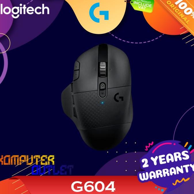 LOGITECH G604 LIGHTSPEED WIRELESS GAMING MOUSE - MOUSE GAMING G 604 DFVF54535