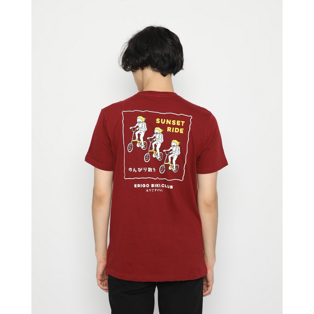 Erigo T-Shirt Torraido Maroon