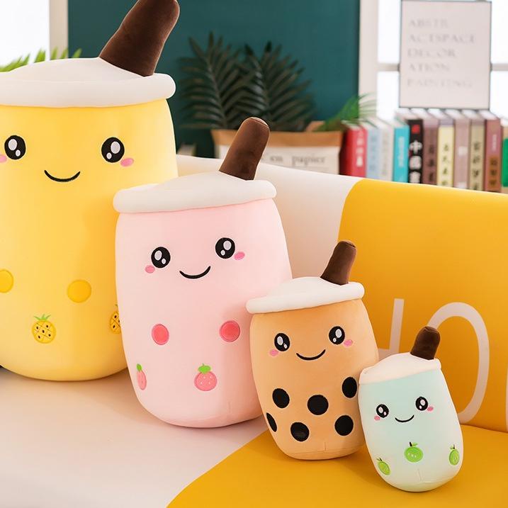 ♦ PHILEO | BONEKA LUCU - BOBA BUBBLE MILK TEA - BROWN SUGAR - MAINAN BONEKA VIRAL ☟