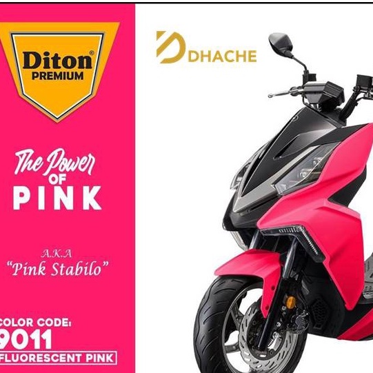 DITON Premium Pilok Pilox Cat Semprot F 9011** Fluorescent Pink Stabilo Pink (400cc)