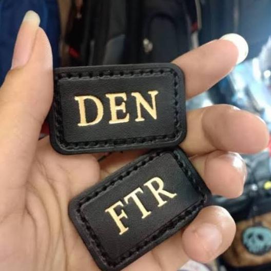 Emboss Nama Tumi Patch
