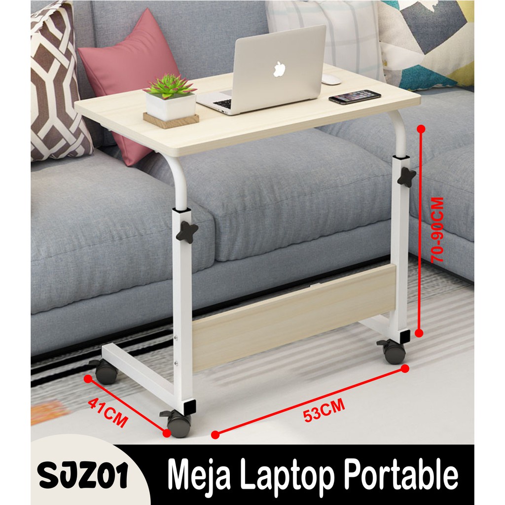 MPro Meja Laptop Lipat Tinggi Adjustable Arrivals Starlight Meja Roda Kerja Belajar Minimalis Portab AMT