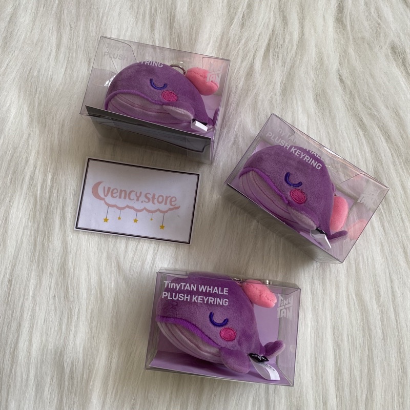 [BOOKED] TINYTAN WHALE KEYRING PLUSH