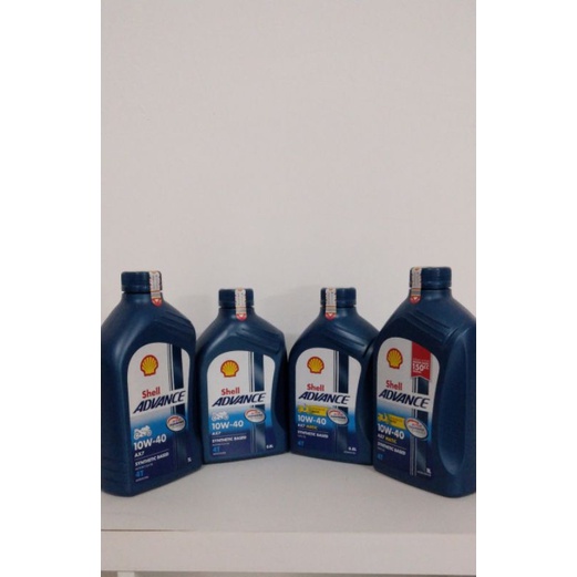 OLI SHELL ADVANCE AX7 1L, ADVANCE AX7 MATIC 1L, ADVANCE AX7 0,8L, ADVANCE AX7 MATIC 0,8L