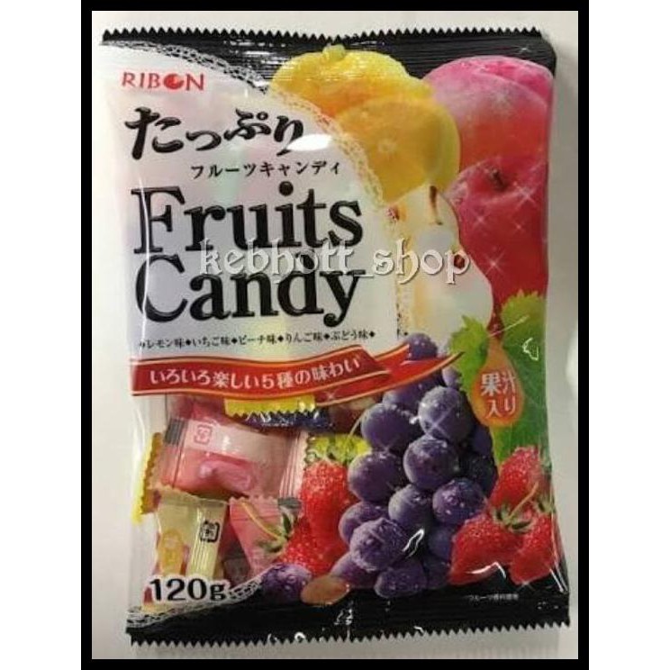 

Dpuh Ribon Tappuri Japan Fruit Candy Permen Jepang Aneka Rasa 120 Gr A1W3