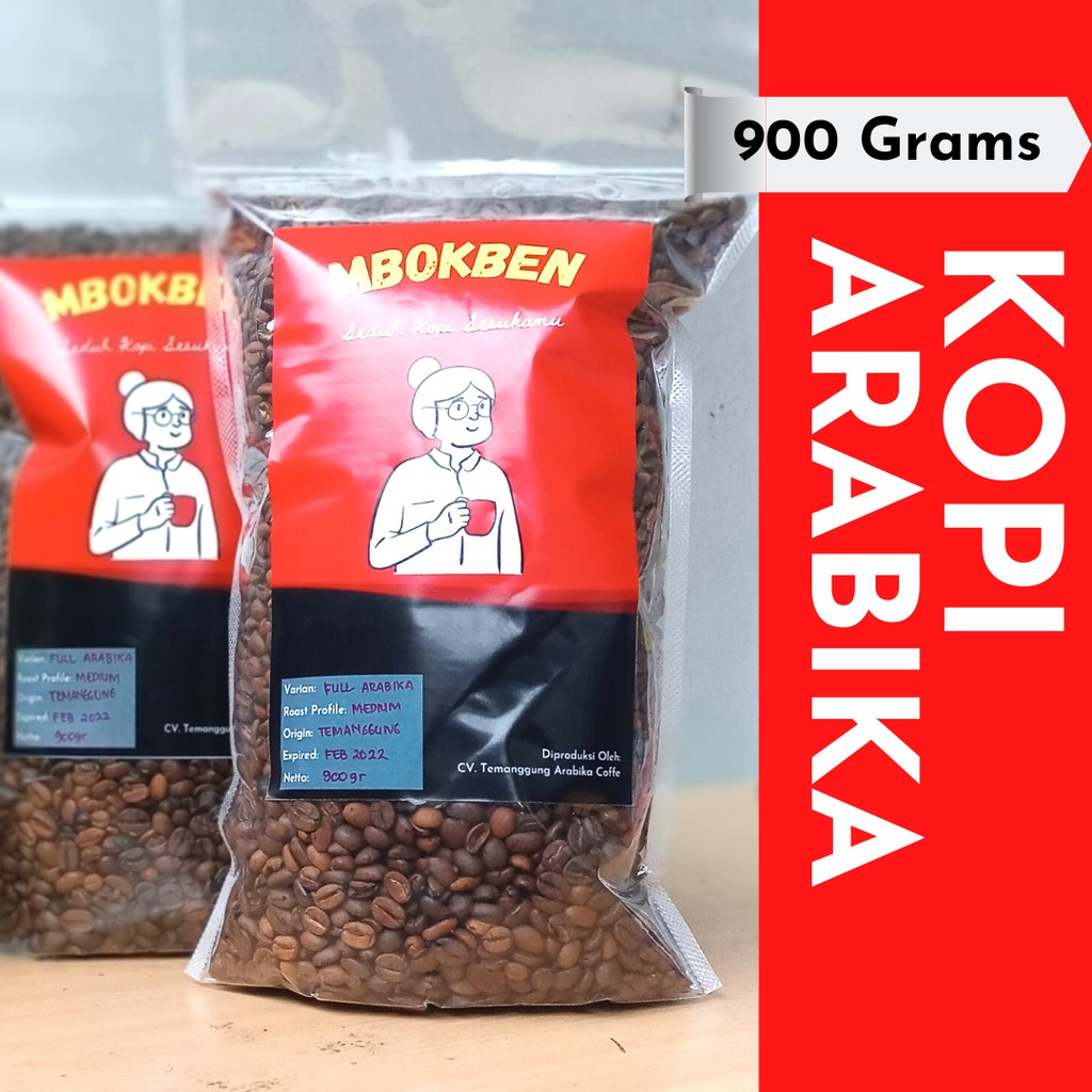 

KOPI ARABIKA 900GR BIJI/BUBUK l Roasted Coffee I Terakopie Arabika 900GR