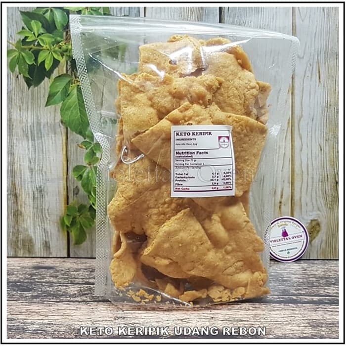 

KETO KERIPIK UDANG REBON
