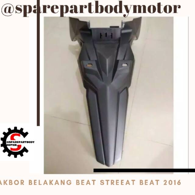 Spakbor belakang Honda beat 2016