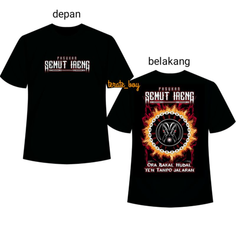 kaos semut ireng