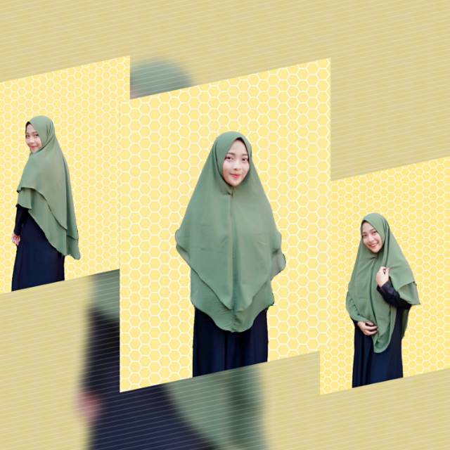 Khimar 2 layer
