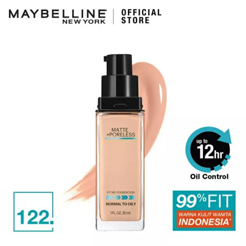 Maybelline Fit Me Matte + Poreless Foundation Pump