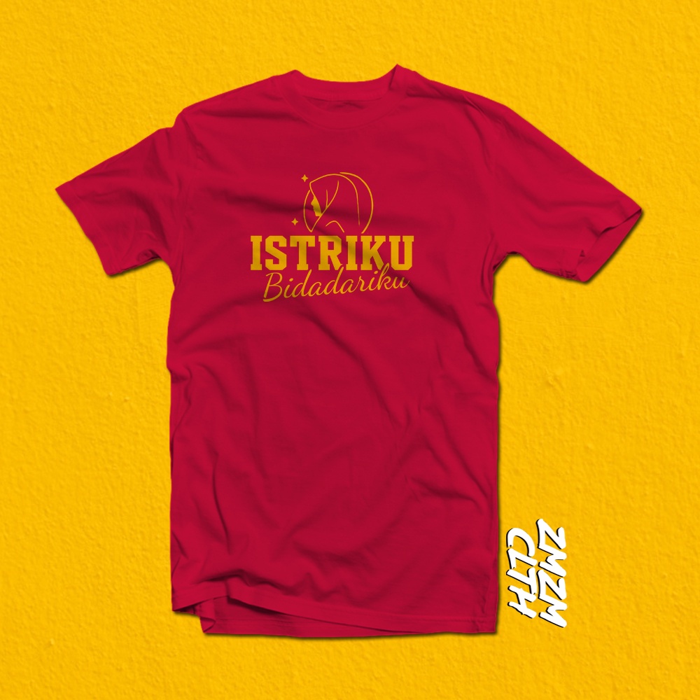 Kaos Dakwah ISTRIKU Bidadariku Islami Muslim-1