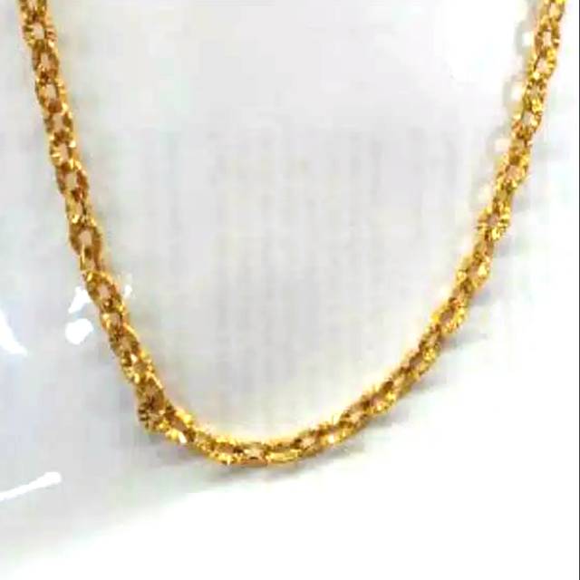 Kalung Emas asli model elegan
Fancy