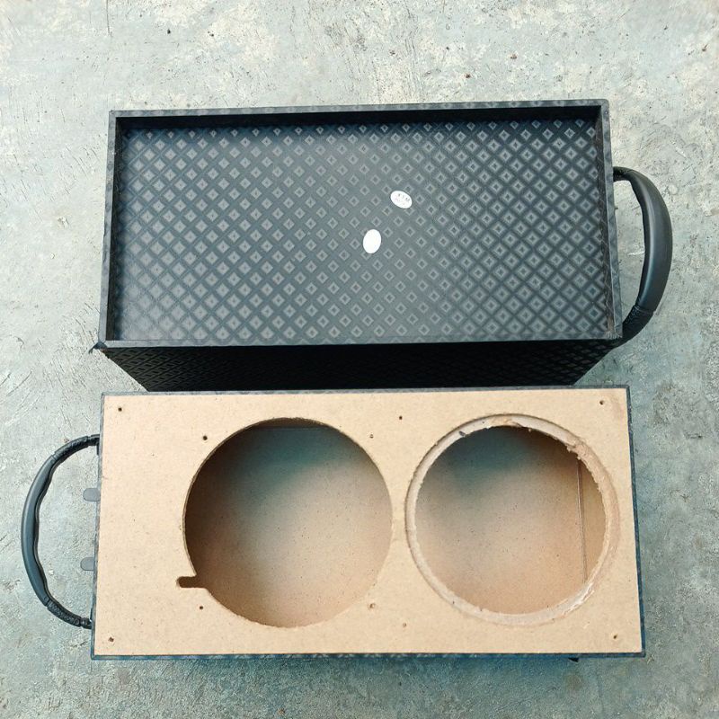 Box Speaker bahan Ldf Copotan 26cm × 13cm × 8cm Tebal bahan 5mm(untuk speker 4 inch)