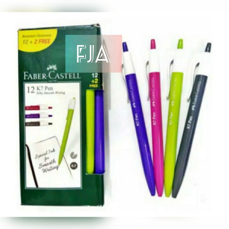 

K7 Pen 0,7 Faber castell black ink