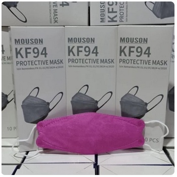 Kf94 Mouson Isi 10 Pcs Masker Korea 4Play