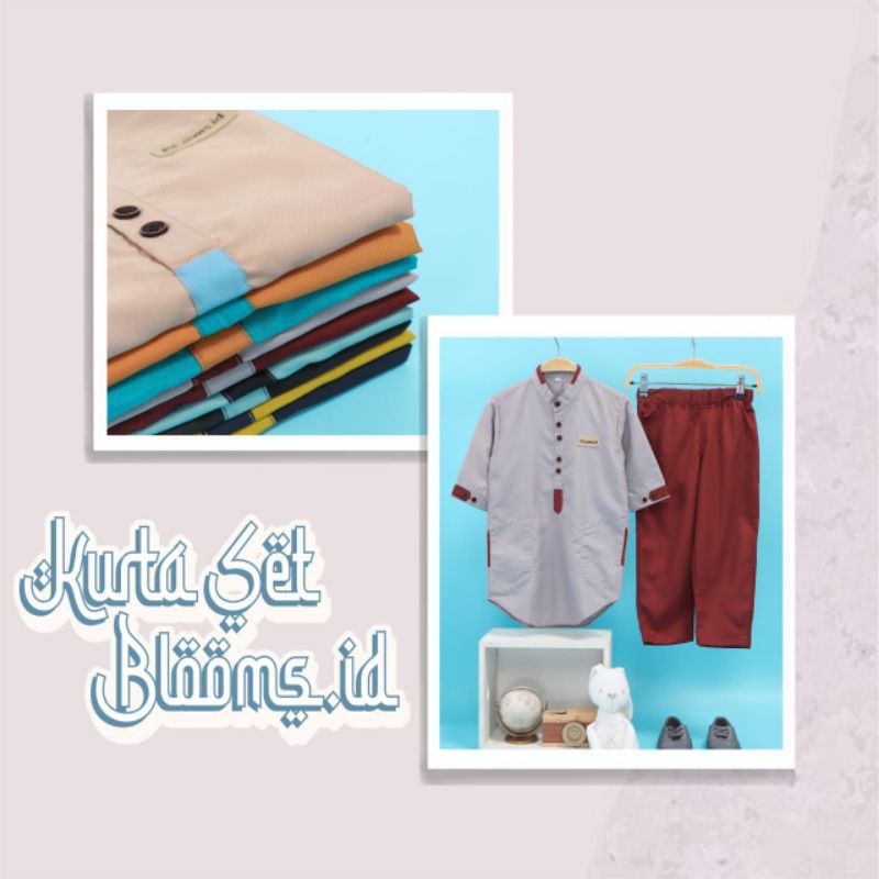 koko anak / set kurta bloom.id 2-8