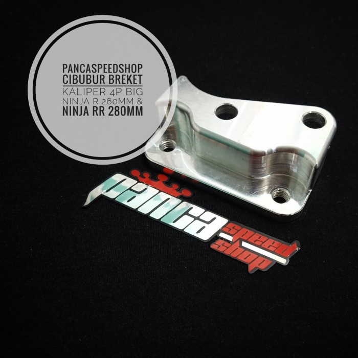 BREKET KALIPER 4P BREMBO DISC 320MM R15v3 ‌mt15 ‌xabre ‌Cbr150&amp;cb150 ‌Cbr250rr ‌Ninja 250 fi