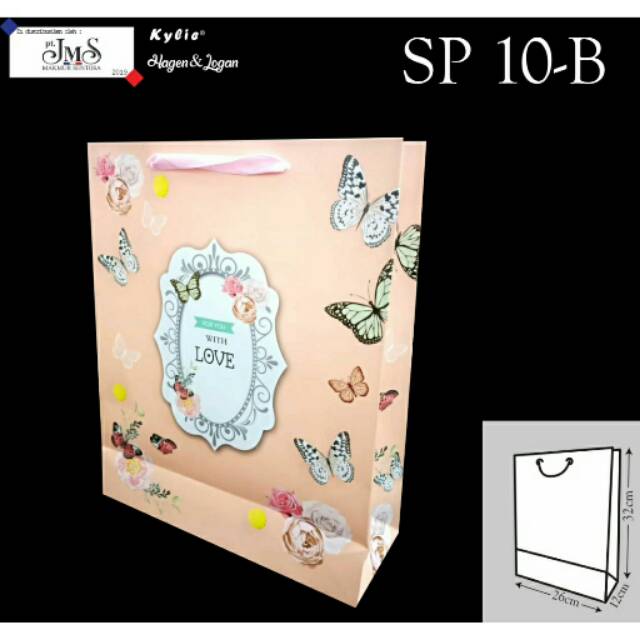 

Paper Bag SP 10B, Ukuran 32x26x12cm