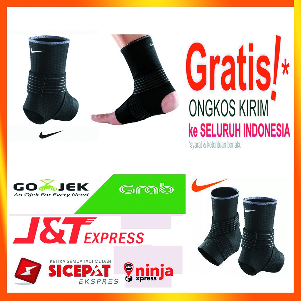 ANKLE SUPPORT NIKE ADJUSTABLE / ANKLE SUPPORTER / ANKLE SUPPORT NEOPRENE / ANKLE SUPPORT KESEHATAN