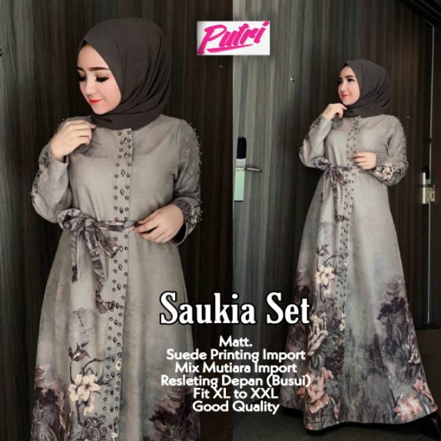 Saukiah premium dress import