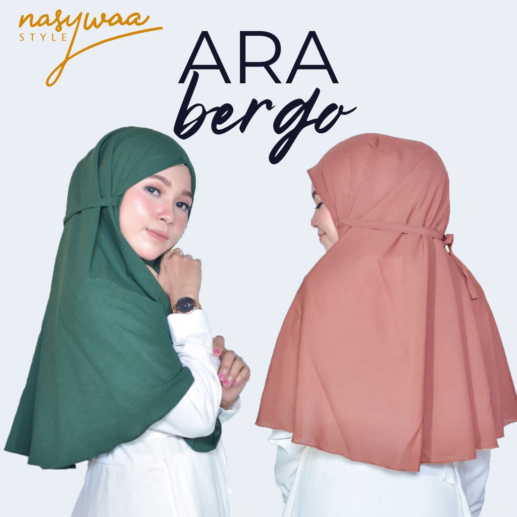 Hijab Bergo Instan Nasywa Style