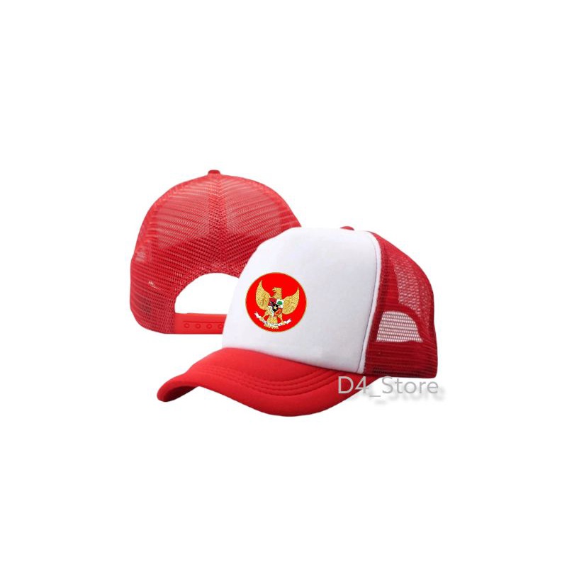 TOPI LOGO GARUDA TIMNAS INDONESIA TOPI JARING TOPI TRACKER LOGO GARUDA TIMNAS INDONESIA TOPI JARING
