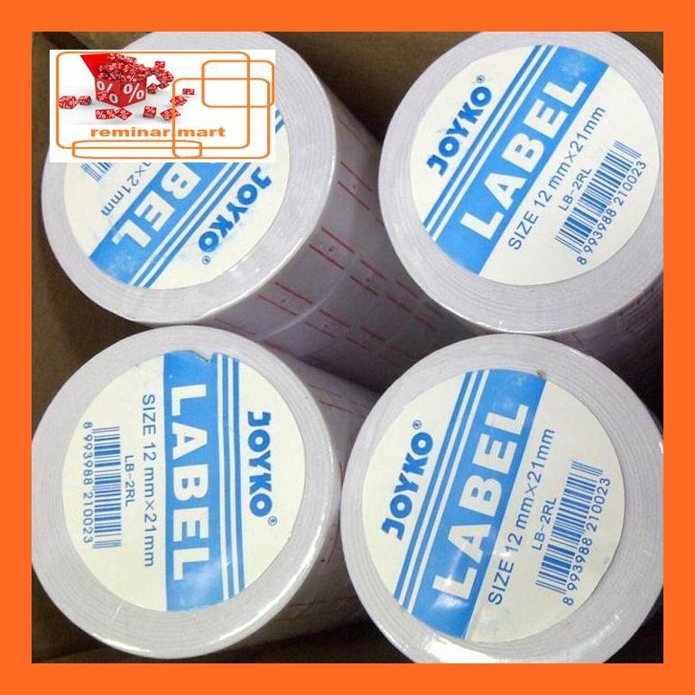 

474Srem Kertas Label Price Labeller Joyko 5500M Atau Alat Label 1 Baris Atk Repjd80E