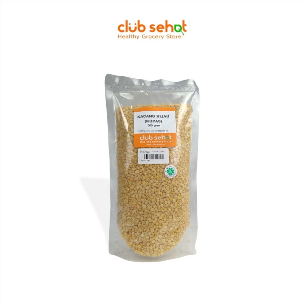 

Club Sehat - Kacang Hijau Kupas 500Gr