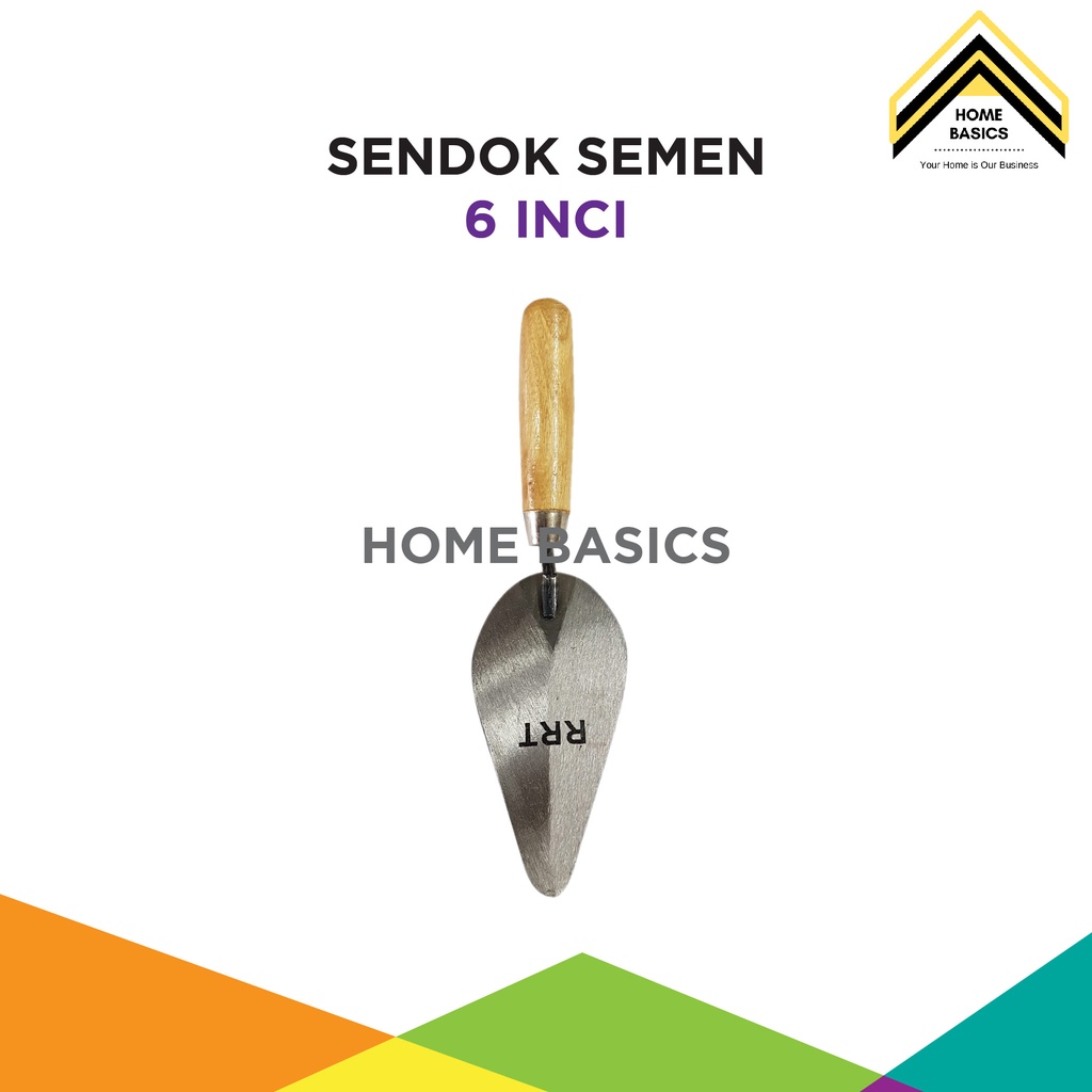 Sendok Semen Lancip 6" / Sekop Tanah