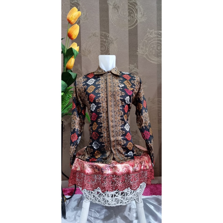 Kemeja Panjang Batik Motif DOBY By Zahratul27