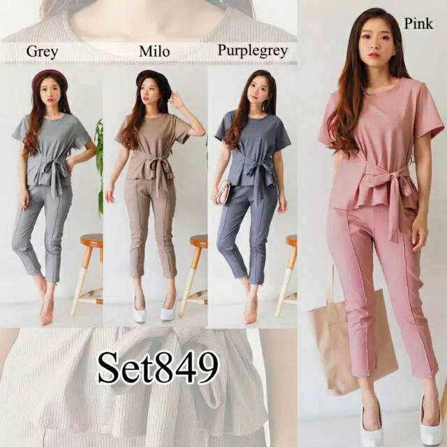 Marlene Set Blouse & Celana