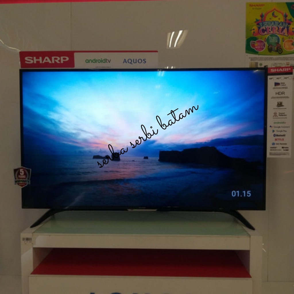 LED TV SHARP AQUOS 50 inch 2T-C50BG1i ANDROID SMART TV Full HD BATAM