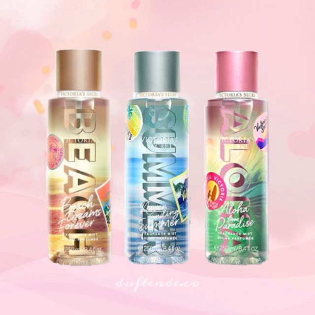 SALE VICTORIA SECRET FRAGRANCE MIST 250ml perfect escape series original‼️