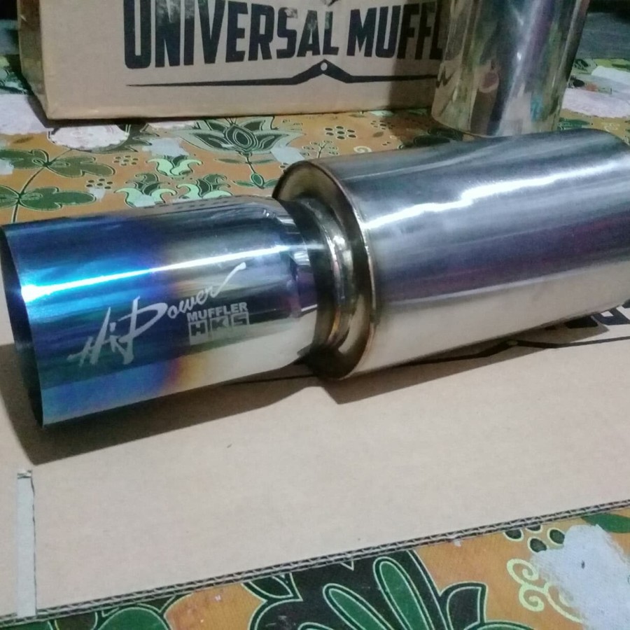 Knalpot Mobil Muffler HKS Hipower